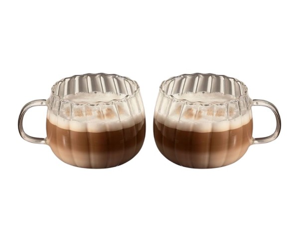 MULEX Stylische Trinkgläser MS588 2er Set 250 ml