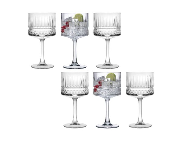 Pasabahce ELYSIA 440437 Gin Glas Dessertglas 6er Set