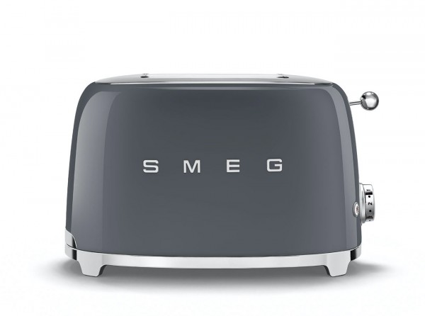 SMEG 2-Schlitz Toaster SLATE GREY Retro Style 950W TSF01GREU