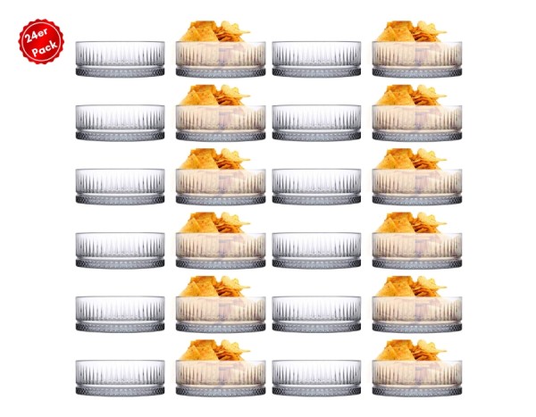 SPARPACK 24-Stück Pasabahce ELYSIA 530042 Große Schale 515 ml