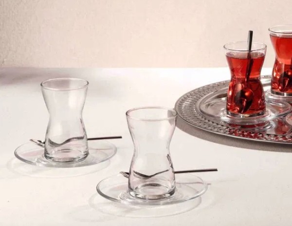 Pasabahce IRMAK Türkische Teegläser Set 125 ml 12-teilig