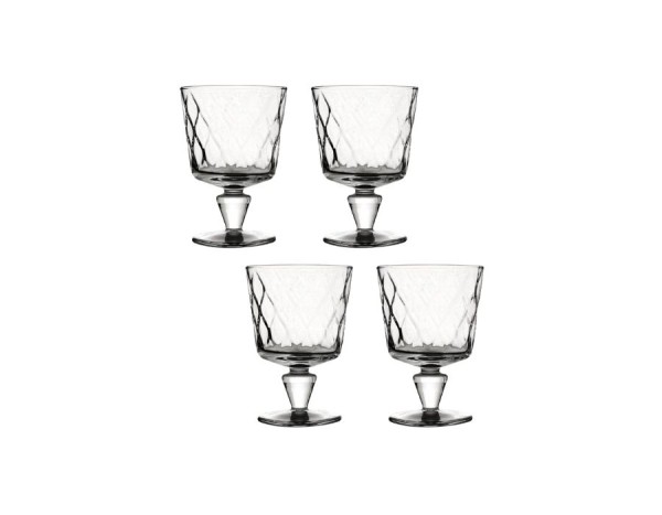 Pasabahce LEAFY 440462 Schnapsglas 120 ml 4er Set