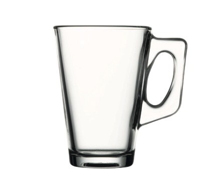 Pasabahce VELA 55201 Kaffeebecher / Teeglas 250 ml 2er Set
