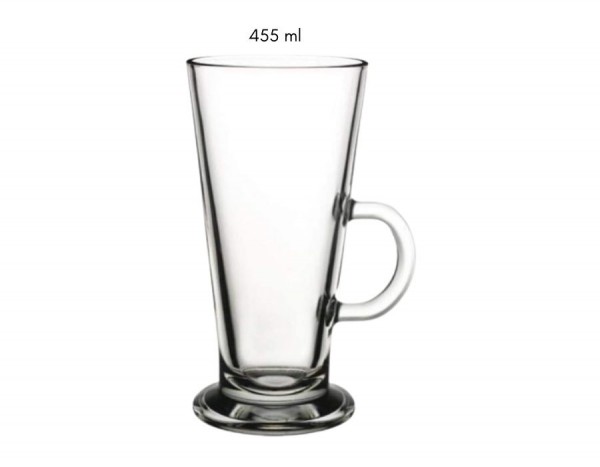 Pasabahce COLOMBIAN 55163 Cafe Latte Glas 455 ml 6er Set