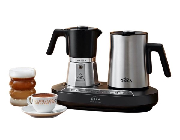 Arzum Okka - RICH MOKA POT - Türkische und Italienische Kaffeemaschine OK0027