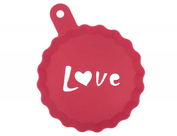 FLOYD Kirschrot Kaffee- und Kuchen-Dekoration 4er Set