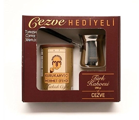 Türkischer KAFFEE 250g mit CEZVE Geschenkt Mehmet Efendi