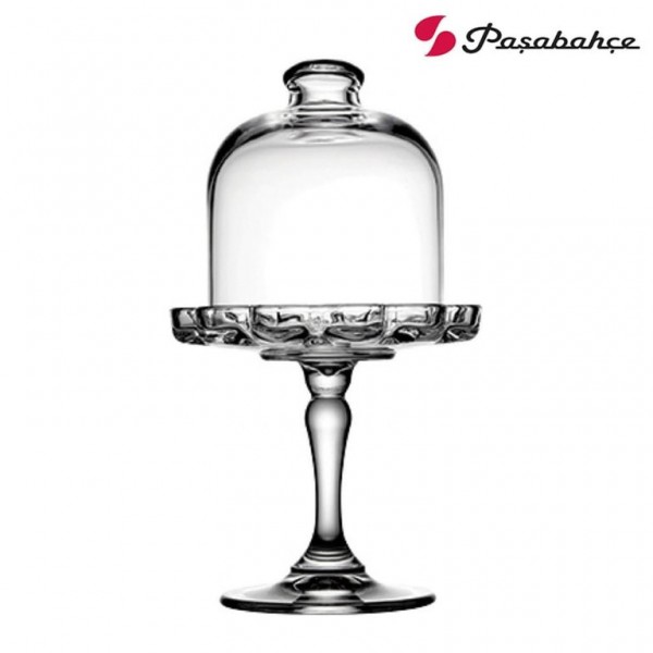 Pasabahce MELIS 96457 Mini-Patisserie mit Glasglocke