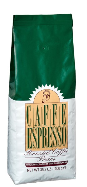 Espresso Kaffeebohnen 1KG 100% Arabica Bohnen Kurukahveci Mehmet Efendi