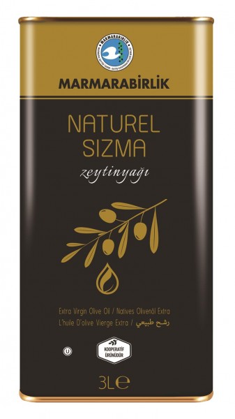 Marmarabirlik Natives Olivenöl Extra 3 Liter Kanister