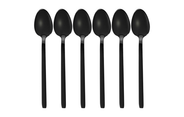 LISSABON Espressolöffel 6 Stück, Edelstahl - Titan