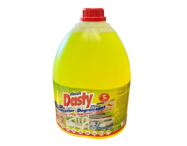 DASTY Classic Fettlöser Entfetter 5 Liter Kanister Nachfüllpack