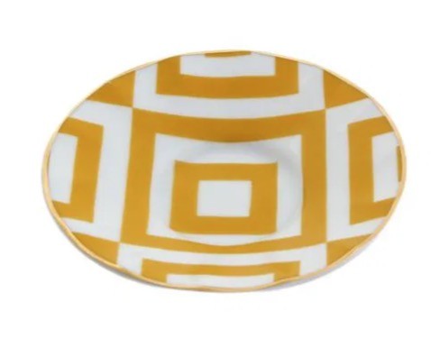 Porland MOROCCO Design4 Untersetzer für Teegläser GELB 6er Set