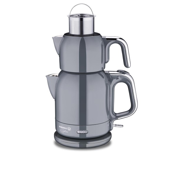 Korkmaz A331-12 CAYTEMA Anthrazit Teekocher Teemaschine