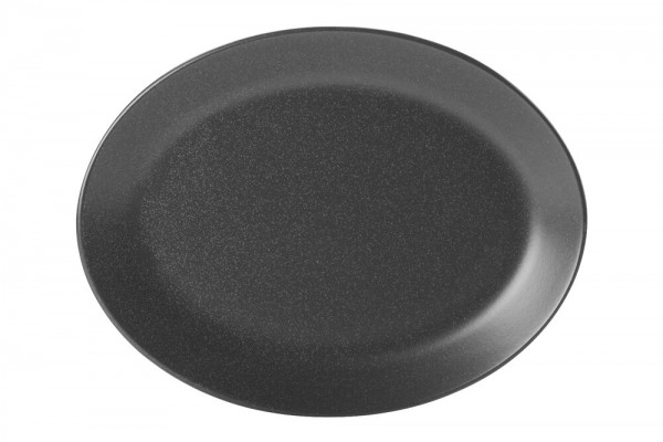 SEASONS BLACK Oval Teller 14x18 cm