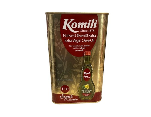KOMILI Olivenöl Extra Virgin 1 Liter Dose