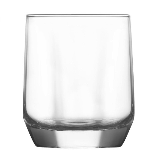 LAV DIAMOND Stylische Trinkgläser Kurz 310 ml 6er Set